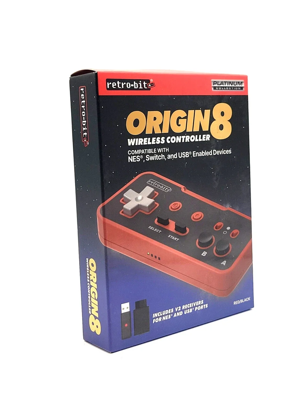 Wireless Controller for Nintendo NES & Switch - NEW IN BOX - Retro-Bit 